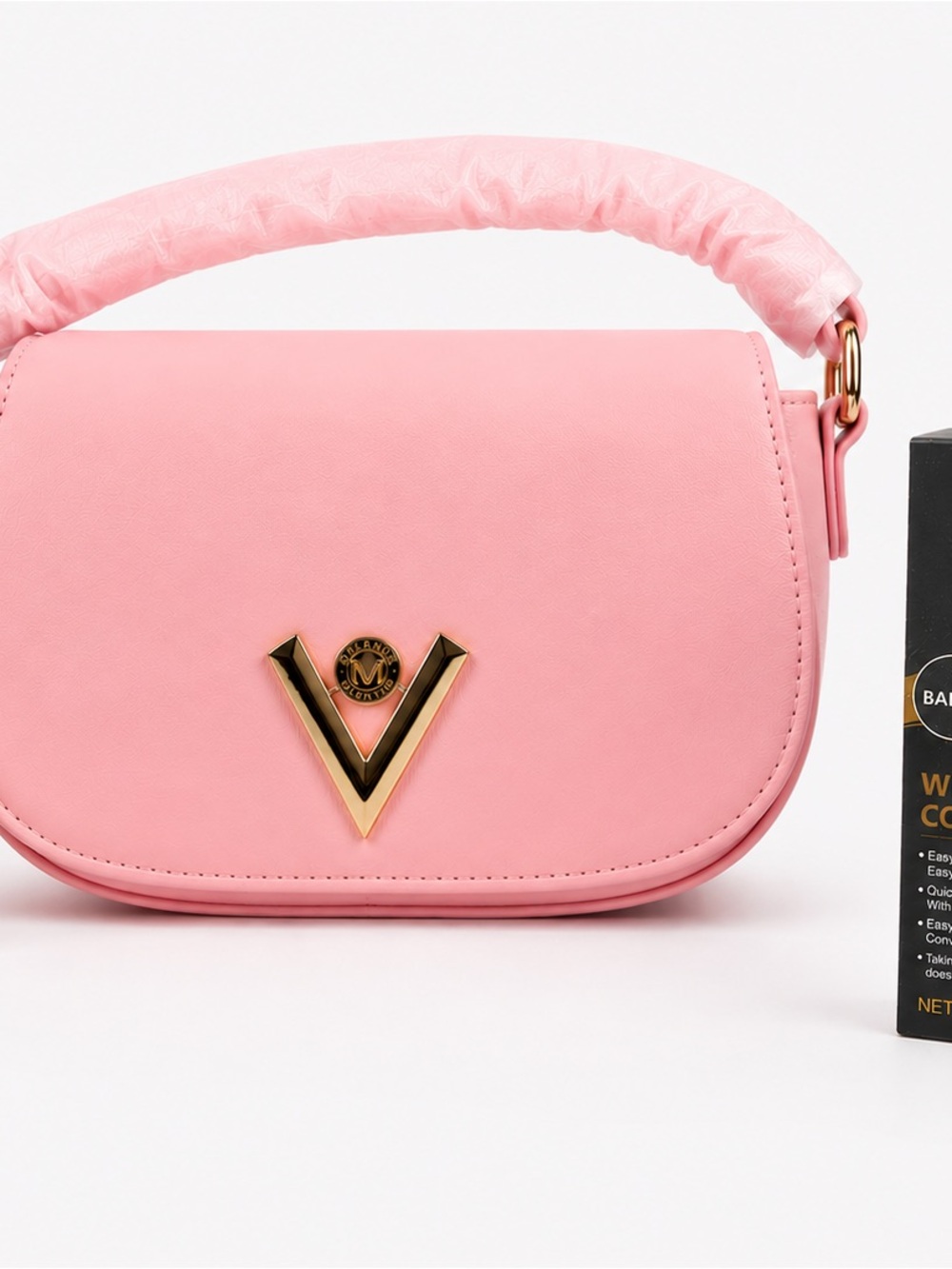 Valentino Orlandi Velora Shoulder Bag – Light Pink – NWT - Picture 3 of 7